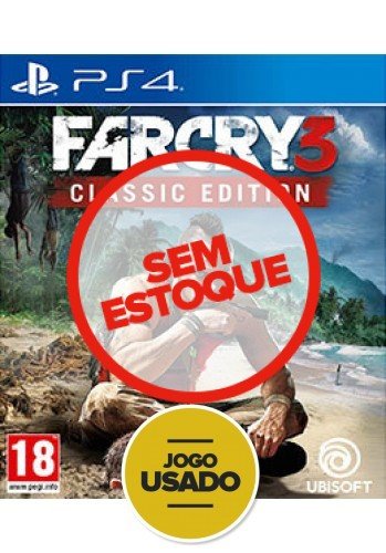 Farcry 3  (seminovo) - PS4